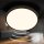 Deckenleuchte Briloner 12 Watt LED Schwarz Sensor Deckenlampe 29 cm IP54