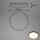 Deckenleuchte Briloner 12 Watt LED Schwarz Sensor Deckenlampe 29 cm IP54