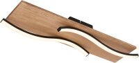 Deckenleuchte Briloner Frame 2 x  5,5 Watt LED Holz...