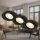 Einbauleuchten Briloner 3 x GU10 4,7 Watt LED Schwarz Einbauspot 350 Lumen