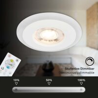 Einbauleuchten Briloner 3er Set 5 Watt LED mit...
