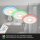 Einbauleuchten Briloner 3er Set 5 Watt LED mit Fernbedienung Weiß dimmbar Ring getrennt schaltbar RGB & CCT