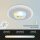 Einbauleuchten Briloner 3er Set 5 Watt LED mit Fernbedienung dimmbar Ring getrennt schaltbar RGB & CCT Einbauspot