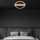 Deckenleuchte Briloner Frame Oval 13 Watt LED Holz Deckenlampe 34 x 30 cm
