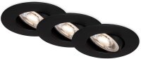 Einbauleuchte Briloner 3 x 4,9 Watt LED dimmbar IP65...