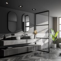 Einbauleuchte Briloner 3 x 4,9 Watt LED dimmbar IP65 Einbauspots schwarz 480 Lumen