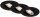 LED Einbauleuchten IP65 dimm, Schwarz, Bohrloch 6,8 cm, 3x4,9W, dimmbar, IP65 – Briloner