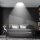 Deckenleuchte Briloner 22 Watt LED Sternenhimmel Nickelmatt 33 cm Deckenlampe