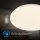 LED Deckenlampe Badleuchte, Weiß, 24 Watt, 2600lm, 3000K, IP54, Ø 35 cm – Briloner