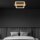 Deckenleuchte Briloner 14 Watt LED Frame Holz Deckenlampe 34 x 26 cm