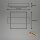 Deckenleuchte Briloner 14 Watt LED Frame Holz Deckenlampe 34 x 26 cm