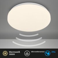 Badleuchte Briloner Deckenlampe 12 Watt LED Sensor...