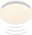 Badleuchte Briloner Deckenlampe 12 Watt LED Sensor Deckenlampe IP54 27 cm Badezimmerleuchte