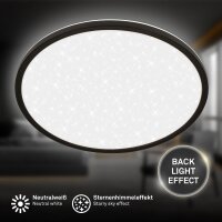 Deckenleuchte Briloner 22 Watt LED Sternenhimmel...
