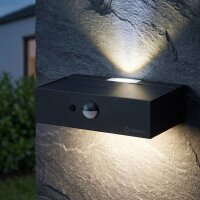 Solarleuchte Ledvance Endura Bricklume 3 Watt LED Schwarz...