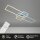 Deckenleuchte Briloner Frame Tunnel-Effekt 53 Watt LED Fernbedienung Deckenlampe dimmbar CCT