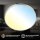 Deckenleuchte Briloner Sternenhimmel 24 Watt LED Deckenlampe 38 cm Fernbedienung dimmbar CCT Nickelmatt