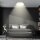 Deckenleuchte Briloner Sternenhimmel 24 Watt LED Deckenlampe 38 cm Fernbedienung dimmbar CCT Nickelmatt