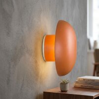 Akku-Wandlampe Davey, Apricot, 1,5 Watt, 140lm, 3000K, 8,5 x 15,5 x 15,5 cm – Reality Leuchten
