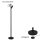 Akku-Stehleuchte Reality Leuchten Gomez 3 Watt LED Schwarz Standlampe Ladestation CCT dimmbar