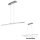 Reality Spread LED Pendelleuchte R32552100 – ausziehbar 100–140 cm, Kristall-Effekt, Chrom, 2×8 W, 4000 K, Esstischlampe