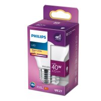 Leuchtmittel Philips E27 4,3 Watt LED 470 Lumen...