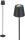 Akku-Stehlampe Akku-Leuchte RGBW, Anthrazit, 6 Watt, 500lm, Touchdimmer, IP44 – Briloner