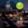 Akku-Stehlampe Akku-Leuchte RGBW, Anthrazit, 6 Watt, 500lm, Touchdimmer, IP44 – Briloner