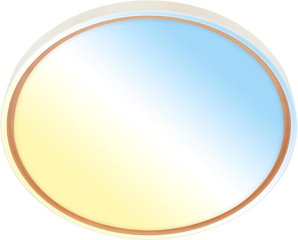 LED Deckenlampe Deckenleuchte, Coffee, 48 Watt, 5200lm, 3000 – 6500K, dimmbar – Briloner
