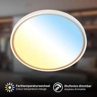 Deckenleuchte Briloner 48 Watt LED Fernbedienung...