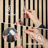 Erweiterungset LED Stripe Briloner ( für 8020-294) Wandpaneele CCT LED Band