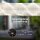 Solarbetriebenes LED Band 1000 cm transparent IP44 Stripe Dauerlicht Flashlight