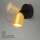 Strahler Briloner GU10 Spot Wandleuchte Schwarz-Gold Wandlampe