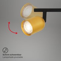 Strahler Briloner 4er Spot Deckenlampe GU10 Fassung...
