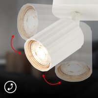 Strahler Briloner 2er Spot Altweiß Deckenlampe GU10 Fassung Deckenleuchte
