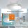 Deckenleuchte Ledvance 24 Watt LED Deckenlampe mit Sensor 32,5 cm weiß IP44