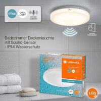 Ledvance LED Ceiling Round Soundsensor Decken- und...