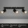 Strahler Briloner 3er Spot Deckenlampe Schwarz GU10 Deckenleuchte