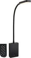 Akku-Leuchte Briloner 2 Watt LED Wandlampe Schwarz...