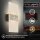 Akku-Leuchte Briloner 2,5 Watt LED Wandleuchte Bewegungsmelder Nickelmatt Wandlampe Montage ohne Bohren