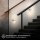 Akku-Leuchte Briloner 2,5 Watt LED Wandleuchte Bewegungsmelder Nickelmatt Wandlampe Montage ohne Bohren