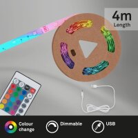 LED Band Briloner 6 Watt LED Stripe 4 Meter RGB...