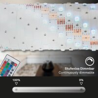 LED Band Briloner 6 Watt LED Stripe 4 Meter RGB Fernbedienung USB-Anschluß