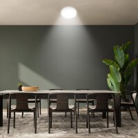 Deckenleuchte Briloner 12 Watt LED Deckenlampe Weiß 19 cm 4000K