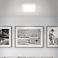 Deckenleuchte Briloner 12 Watt LED Deckenlampe Weiß...