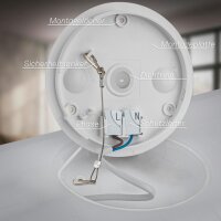 Deckenleuchte Briloner 12 Watt LED Deckenlampe Weiß 19 x 19 cm 4000K