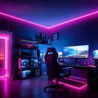 LED Band Briloner 22 Watt LED Stripe 3 Meter Magic-RGB Fernbedienung