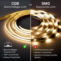 LED Band Briloner 18 Watt LED Stripe 3 Meter Warmweiß