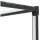 Beistelltisch Eglo Naranjo 19 Watt LED beleuchteter Tisch 55,5 cm Höhe Schwarz Metall / Glas Trittschalter