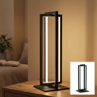 Tischlampe Siberia, Schwarz, 15,5 Watt, 2200lm, 3000 – 6500K, dimmbar, CCT einstellbar – Eglo